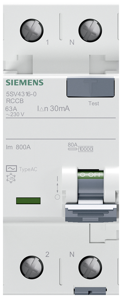 Siemens 5SV4316-0 övrigt