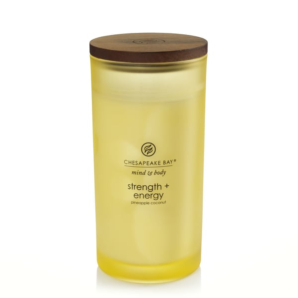 Chesapeake Bay Strength & Energy stearinljus Cylinder Gul