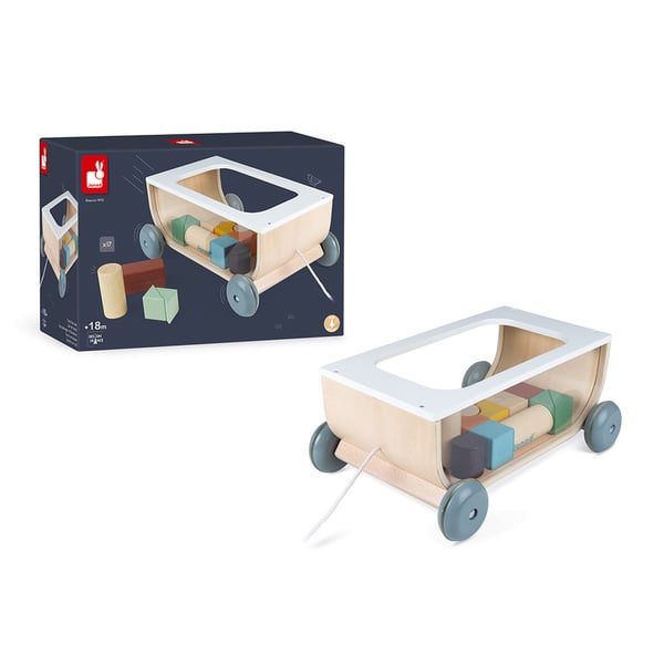 Miniatyrbild 3 av 11: JANOD Sweet Cocoon Cart With Blocks