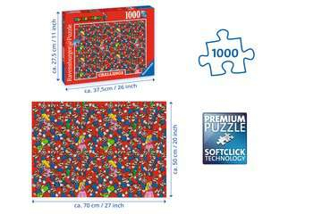 Pikkukuva 2 / 5: Ravensburger Challenge - Super Mario Kuviopalapeli 1000 kpl