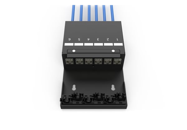 Pikkukuva 2 / 5: Digitus DN-93708-6 verkkoliitoslaatikko Musta