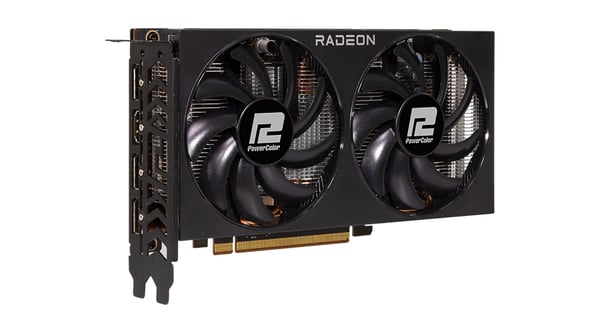 Miniatyrbillede 4 af 6: PowerColor Fighter Radeon RX 7600 - Grafikkort