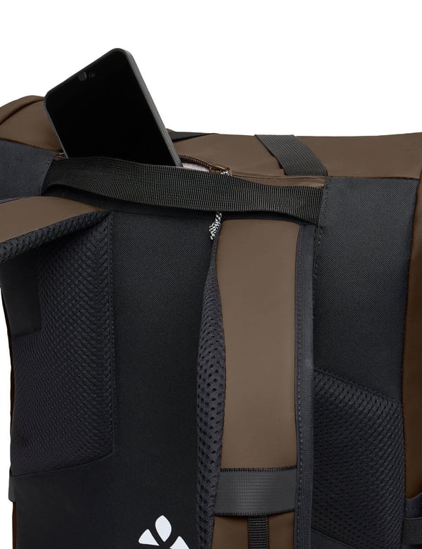 Miniatyrbild 10 av 12: VAUDE Mineo Backpack 23 ryggsäckar Fritidsryggsäck Brun Polyester, Termoplastisk polyuretan (TPU)