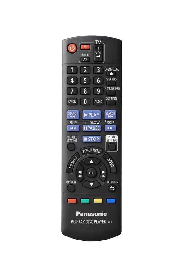 Miniatyrbillede 5 af 7: Panasonic DP-UB824AGK sw Blu-ray-afspiller 4K, HDR10+, Dolby Vision, HCX-processor 1 (DP-UB824AGK)