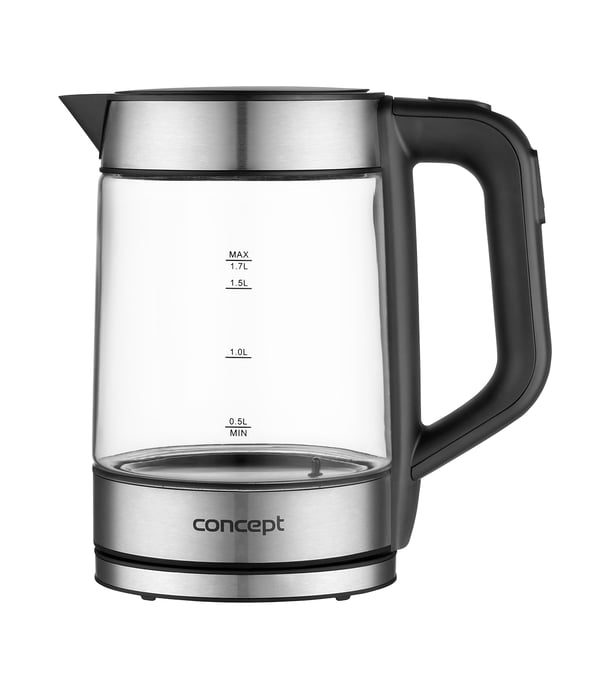 Miniatyrbillede 11 af 15: Concept RK4067 elkedel 1,7 L 2200 W Sort, Transparent