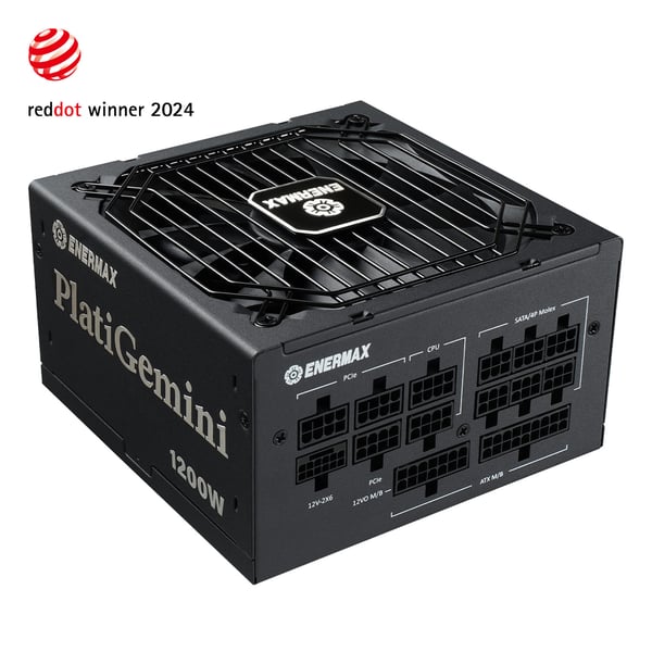 Enermax Strømforsyning PlatiGemini 80+ Platinum - PC-/Server Strømforsyning - ATX