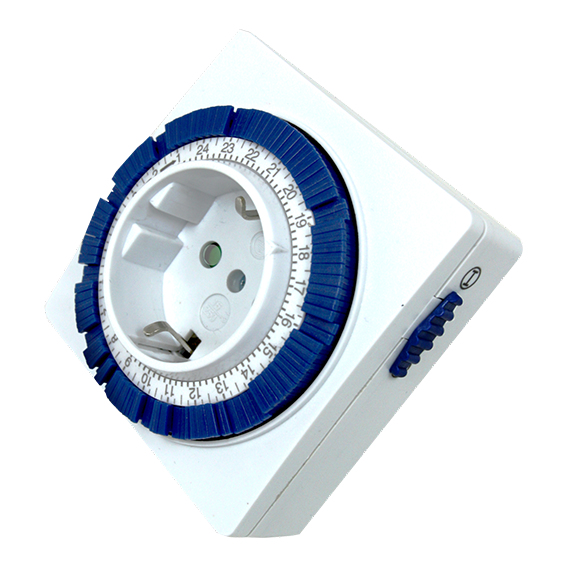 Pikkukuva 3 / 4: Silver Electronics 49402 sähköinen ajastin Sininen, Valkoinen Päivittäinen ajastin