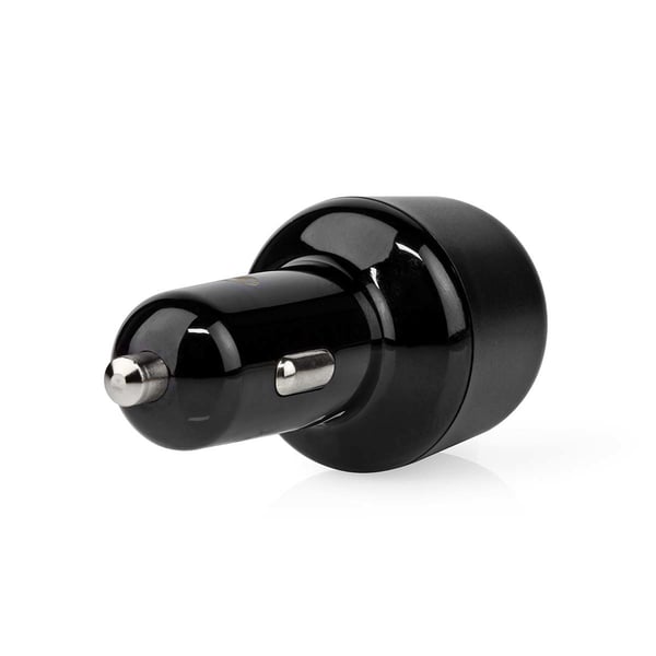 Nedis Car Charger Älypuhelin Musta Tupakansytytin Pikalataus Auto