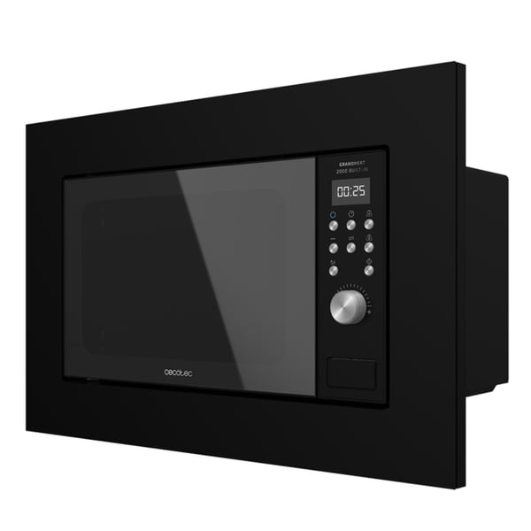 Cecotec 01375 mikrobølgeovn Sort Grill mikroovn Indbygget 20 L 700 W