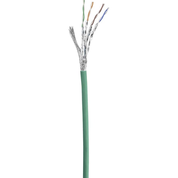 Renkforce RF-5239500 netværkskabel Grøn 1 m Cat6 S/FTP (S-STP) Rund