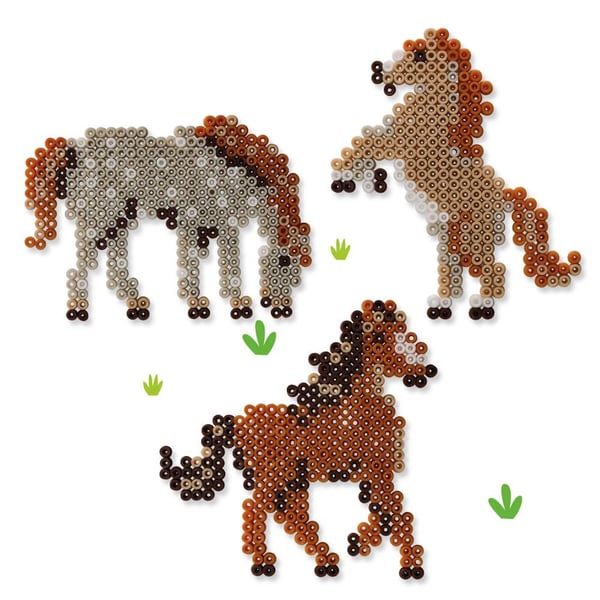 Miniatyrbillede 4 af 5: SES Creative Beedz Iron on beads - Wild horses