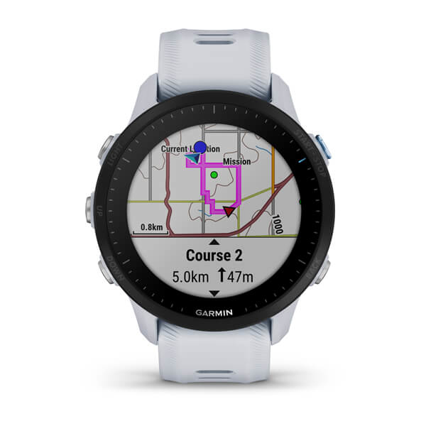 Garmin Forerunner 955 3,3 cm (1.3") MIP 22 mm Digital 260 x 260 pixel Berøringsskærm Sort Wi-Fi GPS (satellit)