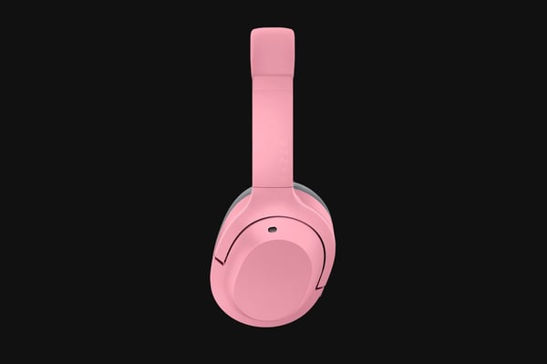 Razer Opus X Headset Huvudband Spela USB Type-C Bluetooth Rosa