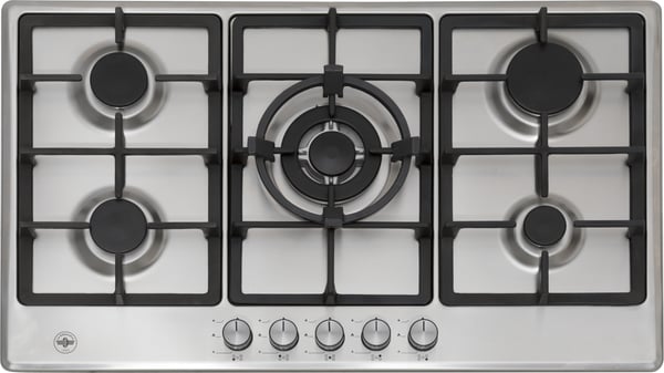 Miniatyrbild 3 av 7: Bertazzoni La Germania P905CLAGXV spishällar Rostfritt stål Inbyggd 90 cm Gas 5 zone(s)