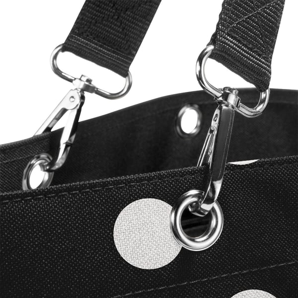 Miniatyrbillede 3 af 5: Reisenthel shopper XL Sort, Hvid Mulepose