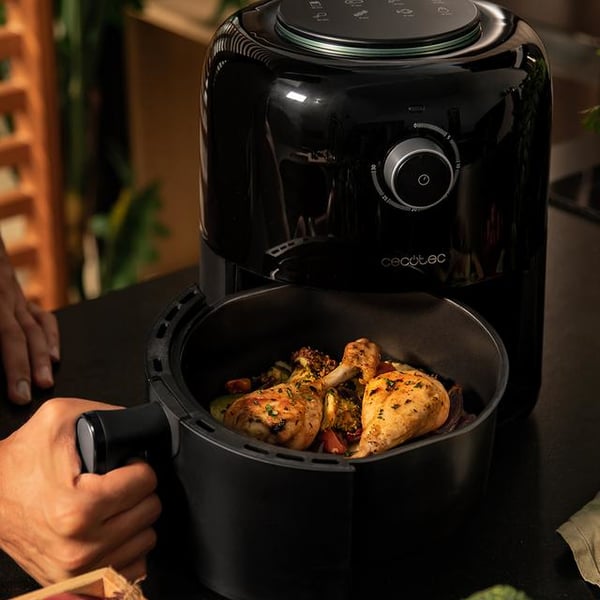 Cecotec Cecofry Pixel 2500 Enkelt 2,5 L Enkeltstående 1200 W Varmluftsteger Sort
