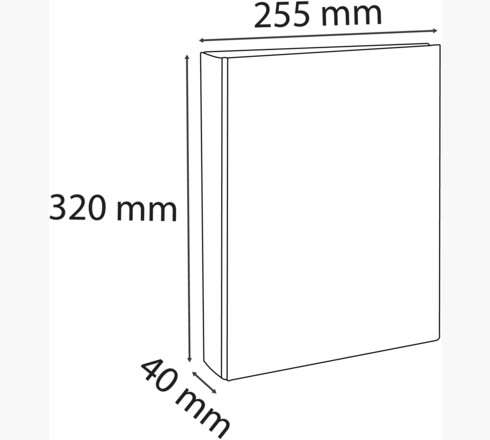 Exacompta 54382E ringbind A4 Blå