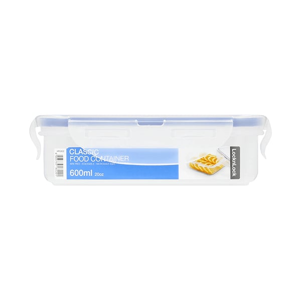 Miniatyrbillede 1 af 3: Lock & Lock HPL806 enhed til madopbevaring Rektangulær Kasse 0,35 L Transparent 1 stk
