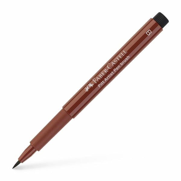 Miniatyrbild 1 av 4: Faber-Castell Pitt Artist filtpenna Brun 1 styck