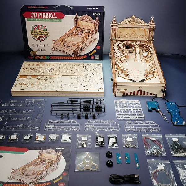 ROBOTIME EG01 puslespil 3D puslespil 482 stk Andet