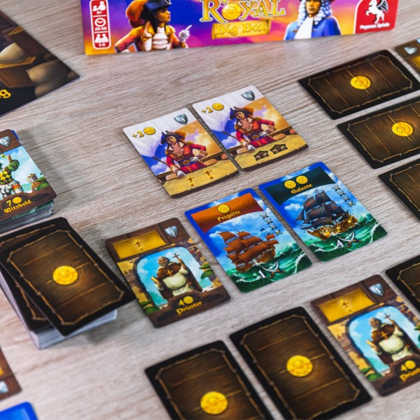 Miniatyrbild 5 av 7: Pegasus Port Royal Big Box Brädspel Familj