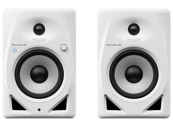 Miniatyrbillede 3 af 3: Pioneer DM-50D-BT-W Aktiver Monitor-Lautsprecher 3.4 Zoll 25 W 1 Paar 2-vejs Hvid Kabel & trådløs 50 W