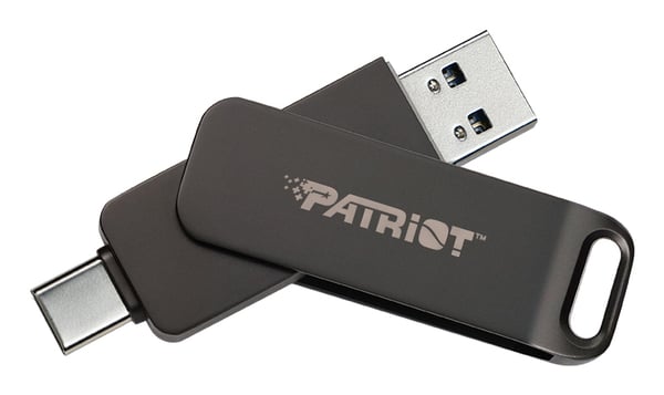 Patriot Memory Rage R550 USB-muisti 512 GB USB Type-A / USB Type-C 3.2 Gen 1 (3.1 Gen 1) Musta