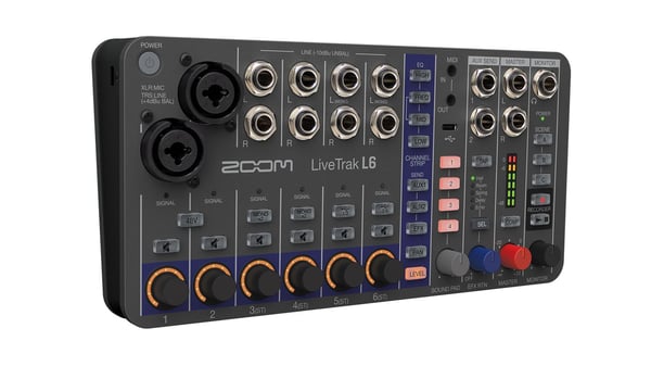 Pikkukuva 2 / 8: Zoom LiveTrak L6 10 kanavaa 20 - 20000 Hz Musta