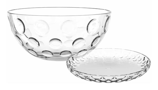 Miniatyrbillede 3 af 3: LEONARDO CUCINA OPTIC bordservicesæt 5 stk Glas Transparent