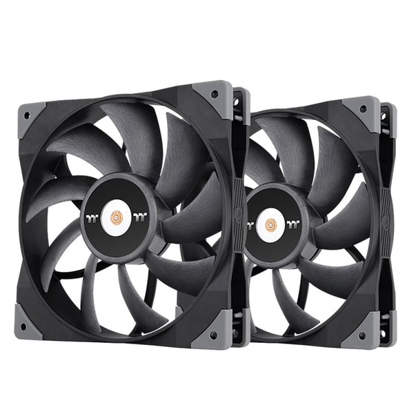 Thermaltake TOUGHFAN 14 Datorväska Fan 14 cm Svart 2 styck