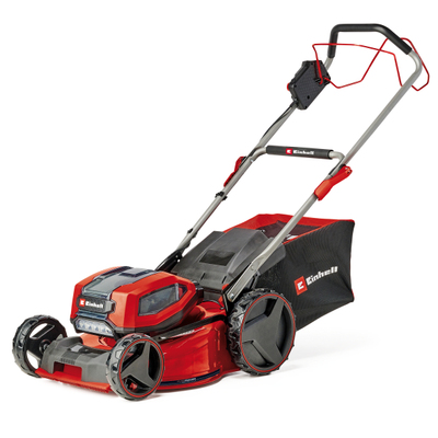 Miniatyrbillede 1 af 3: Einhell GP-CM 36/47 S Li BL Skubbe plæneklipper Batteri Sort, Rød