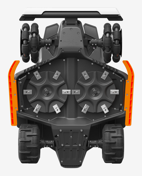 Miniatyrbild 5 av 7: Mammotion LUBA 3 AWD 3000 Robotgräsklippare Batteri Vit
