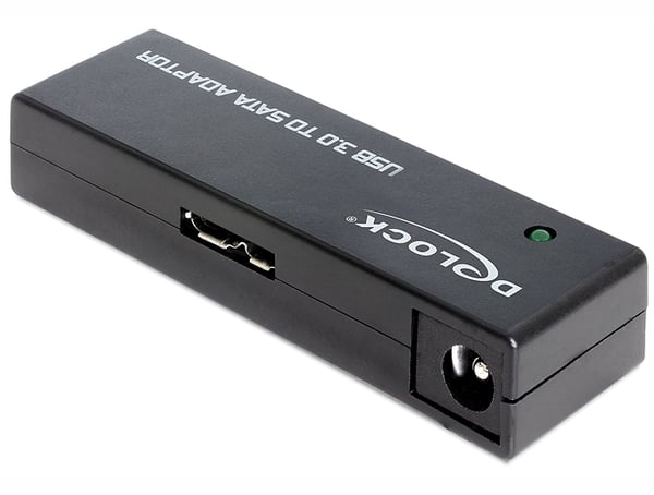 DeLOCK 62486 kabel kønsskifter USB3.0 SATA III Sort