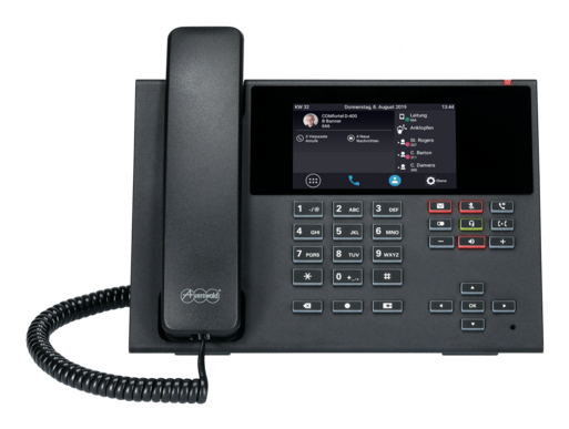 Auerswald COMfortel D-400 Analog telefon Sort
