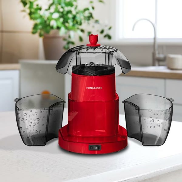 Cecotec Fun&Taste P'Corn Lotus popcornmaskine Rød 18 L 2 min. 1200 W