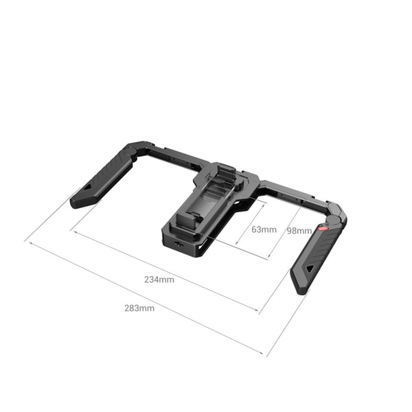 Miniatyrbillede 4 af 6: SmallRig Fold P10 telefonbeslag & -stand Sort