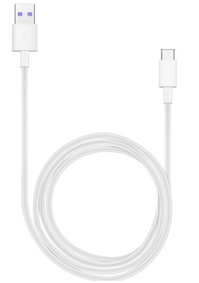 Miniatyrbillede 1 af 2: Huawei AP71 USB-kabel 1 m USB A USB C Hvid
