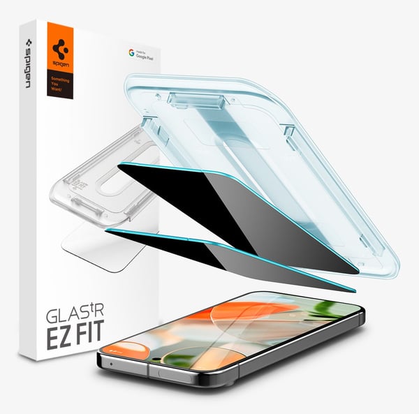 Spigen GLAS.tR EZ Fit Näytön yksityisyydensuoja Google 2 kpl