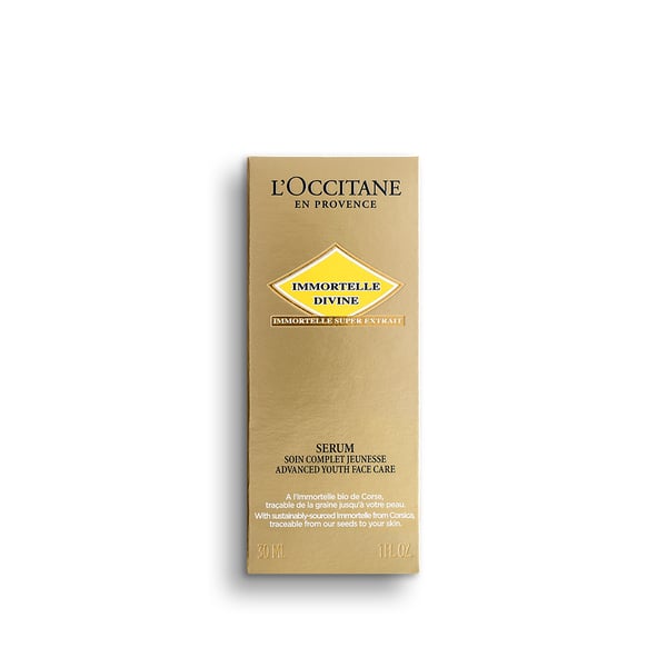 Miniatyrbillede 2 af 2: L'Occitane Immortelle Divine Ansigtsserum 30 ml Kvinder