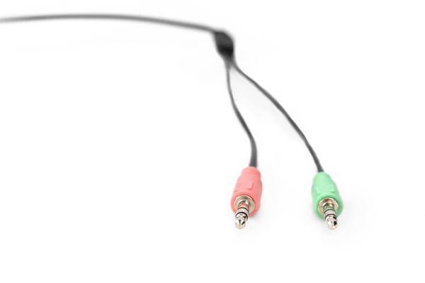 DIGITUS Headset - On-Ear - med ledning