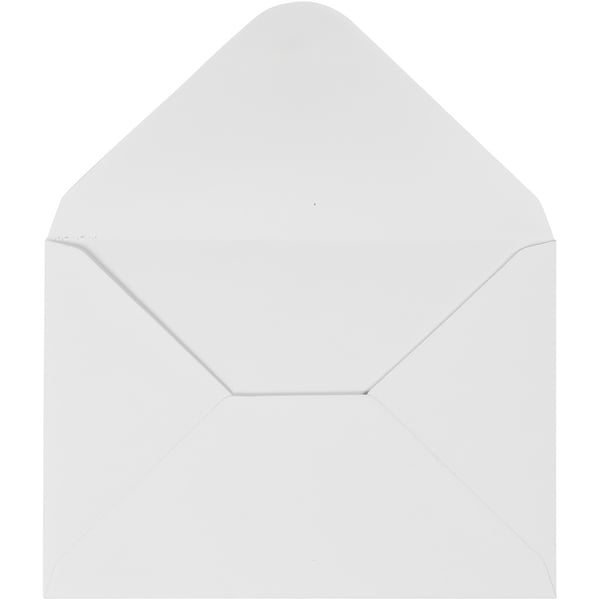Creativ Company 217011 kuvert C6 (114 x 162 mm) Hvid 10 stk