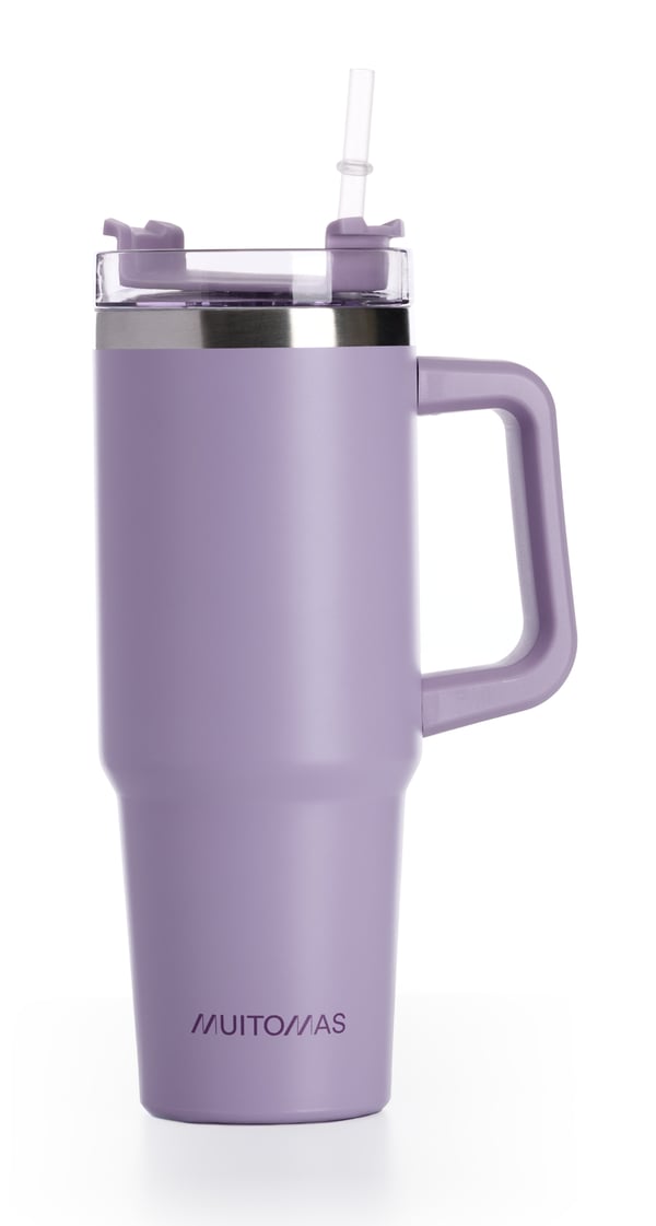 Muitomas TRAVELMUG900VL rejsekrus 900 ml Violet Rustfrit stål