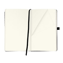 Herlitz 11369790 anteckningsböcker A5 96 ark Svart