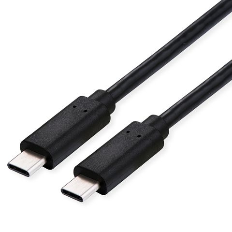 Secomp 11.02.9083 USB-kablar USB4 Gen 2x2 2 m USB C 20 Gbit/s 100 W Svart