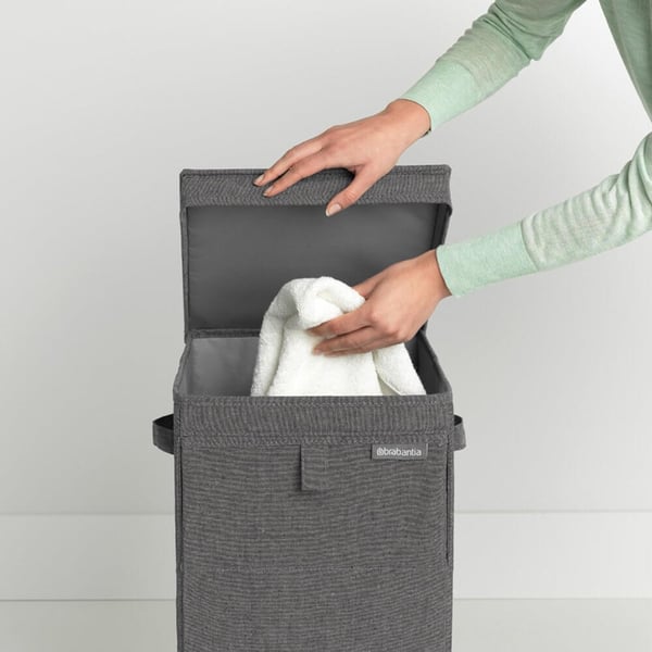 Brabantia 120442 tvättkorg 35 l Rektangulär Svart