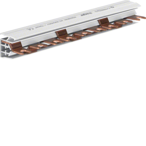 Hager KDN363N pin skinne 50 stk 162 mm
