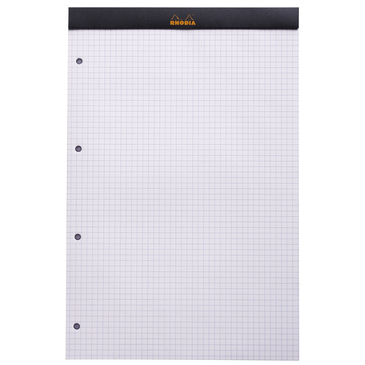 Pikkukuva 3 / 3: Rhodia N°20 muistikirja A4+ 80 arkkia Musta
