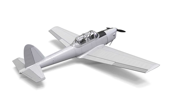 Miniatyrbild 7 av 7: Airfix de Havilland Chipmunk T.10 Luftfarkostmodell med fast vinge Monteringssats 1:48