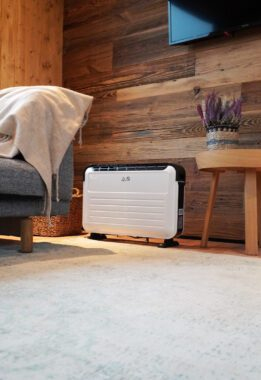 Blaupunkt HCO501 elektrisk rumsvärmare inomhus Vit Elektrisk konvektionsvärmare