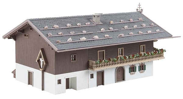 Miniatyrbild 3 av 3: PIKO 130553 delar och tillbehör till skalmodell Bondgård